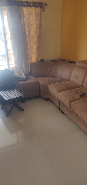 Living Room in 2 BHK Apartment at GK Rose Icon, Pimple Saudagar – for Rent