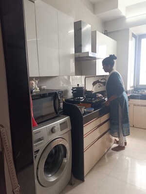 Kitchen in 2 BHK Apartment at Mahim – for Rent