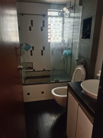 Bathroom in 2 BHK Apartment at Mahim – for Rent
