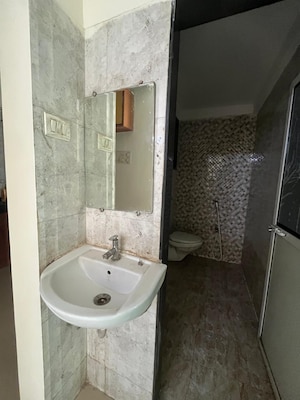 Bathroom in 2 BHK Apartment at Platinum Palacio ll, Ulwe – for Rent