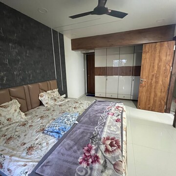 Bedroom in 3 BHK Apartment at Guru Vista CHS, Kharadi – for Rent