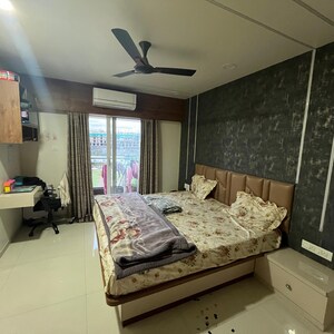 Bedroom in 3 BHK Apartment at Guru Vista CHS, Kharadi – for Rent