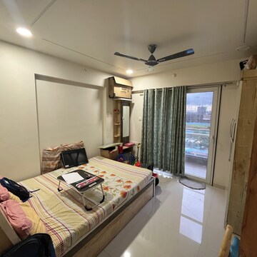 Bedroom in 3 BHK Apartment at Guru Vista CHS, Kharadi – for Rent