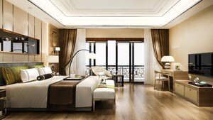 Living Room in 3 BHK Apartment at M3M Crown, Sector 111 – for Sale