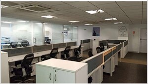 Team Area in  Office Space at Millennium Business Park, T.T.C. Industrial Area – for Rent