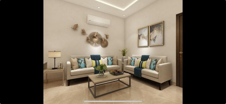 Living Room, redwood-magnus 1 Bedroom 475 Sq.Ft. Apartment In Jeerota Jaipur 9215594