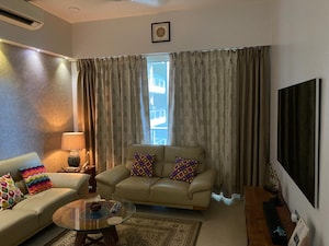 Living Room in 3 BHK Apartment at Omkar Alta Monte, Malad East – for Sale