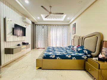 Bedroom in 4 BHK Builder Floor at Vasant Kunj – for Rent
