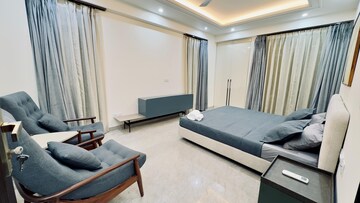 Bedroom in 3 BHK Builder Floor at Anand Niketan – for Rent