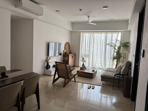 Living Room in 3 BHK Apartment at Lodha Kiara, Worli – for Sale
