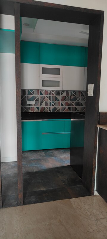 Kitchen in 3 BHK Apartment at Hiranandani Meadows, Manpada – for Sale