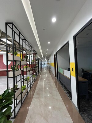 Building Lobby in  Office Space at DNK Square, Viman Nagar – for Rent