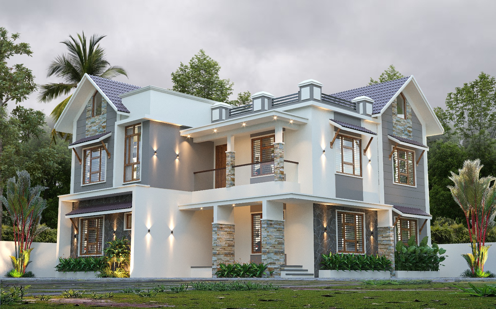 4 BHK + Servant Room,Study Room,Extra Room Independent House For Sale in Mannuthy