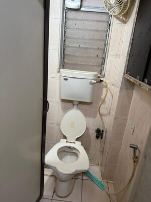 Bathroom in 1 BHK Apartment at Lokhandwala Complex, Andheri West – for Rent