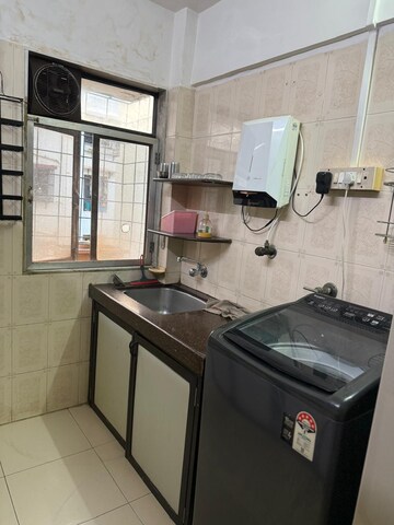 Kitchen in 1 BHK Apartment at Lokhandwala Complex, Andheri West – for Rent