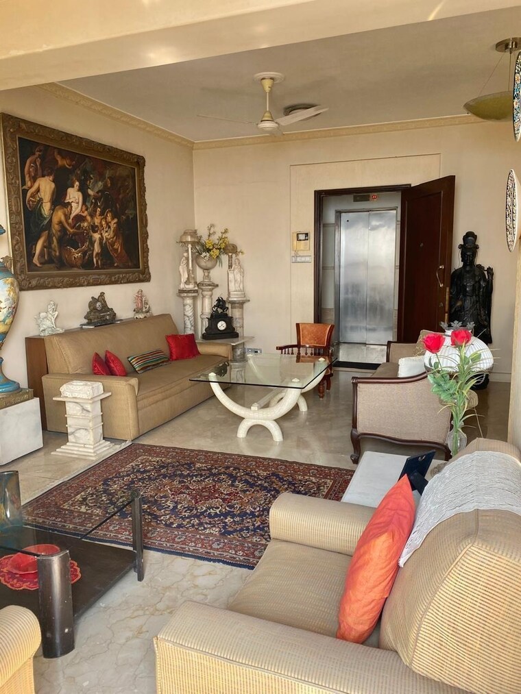 Living Room, lokhandwala-zahra 3 Bedroom 1356 Sq.Ft. Apartment In Worli Mumbai 9215923