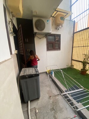 Balcony in 2.5 BHK Apartment at Supertech Ecovillage II, Sector 16b Greater Noida – for Rent