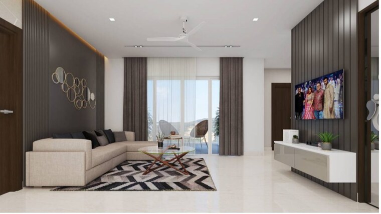 Bedroom, reliance-courtyard 2 Bedroom 1198 Sq.Ft. Apartment In Shankarpalli Hyderabad 9216038