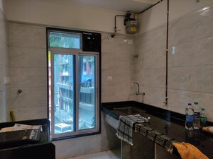 Kitchen in 1 BHK Apartment at Adityaraj Breeze, Vikhroli East – for Rent
