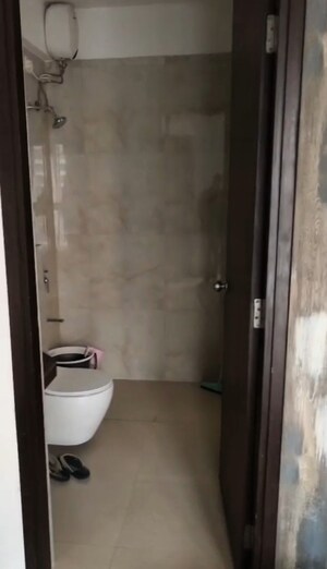 Bathroom in 2 BHK Apartment at Kalpataru Immensa, Kolshet Road – for Rent