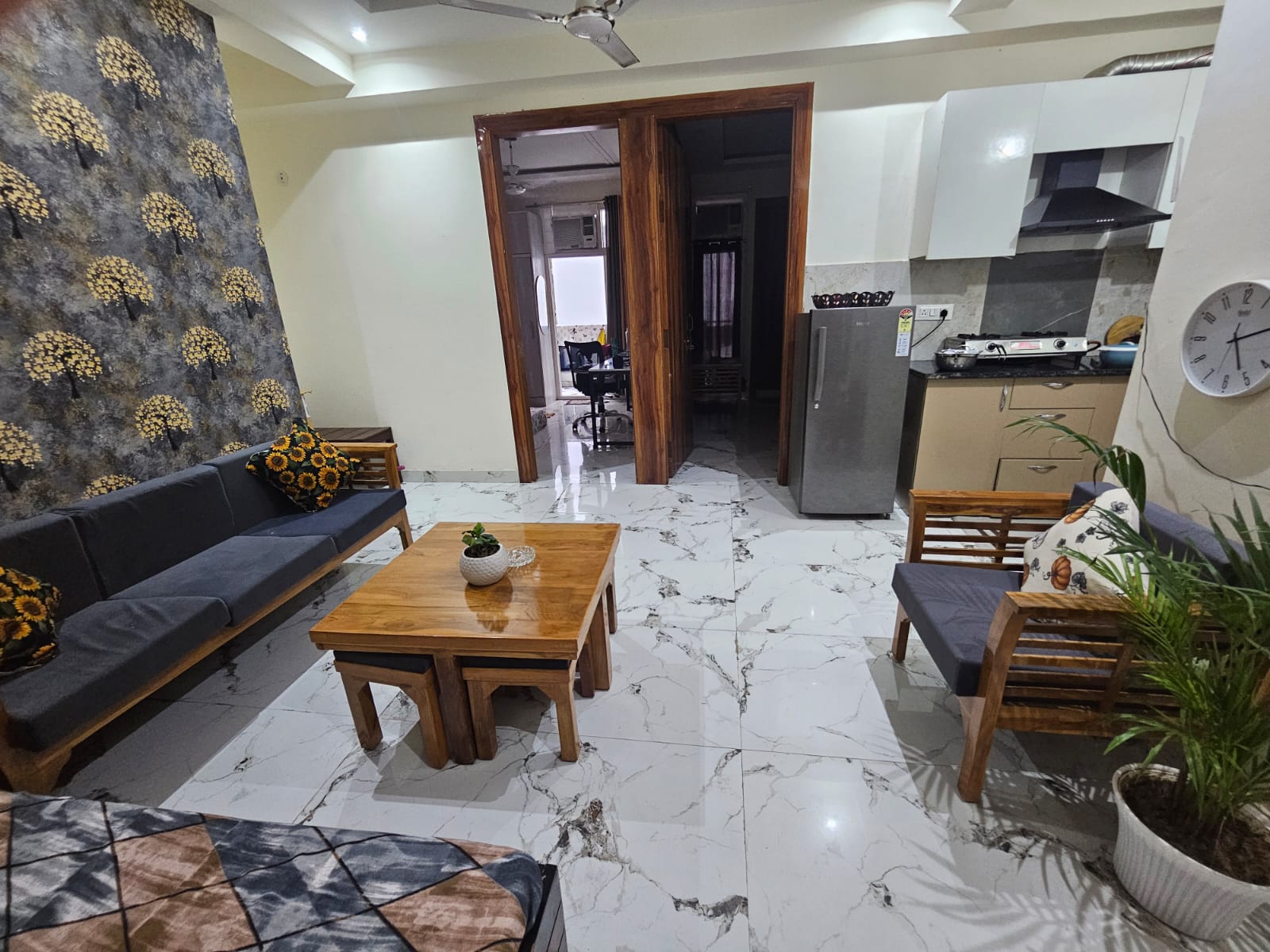 Living Room, sector 1 greater noida 3 Bedroom 1500 Sq.Ft. Builder Floor In Sector 1 Greater Noida Greater Noida 9216158