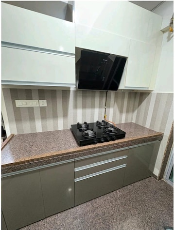 Kitchen in 2 BHK Apartment at Runwal Eirene, Balkum Pada – for Rent