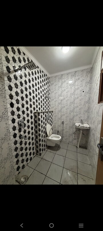 Bathroom in 2 BHK Builder Floor at Saket – for Rent