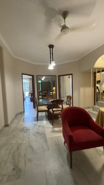 Living Room in 3 BHK Builder Floor at Defence Colony – for Rent