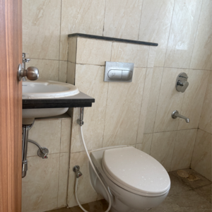 Bathroom in 1 BHK Apartment at Kolte Patil Life Republic Oro Avenue, Kasarsai – for Sale