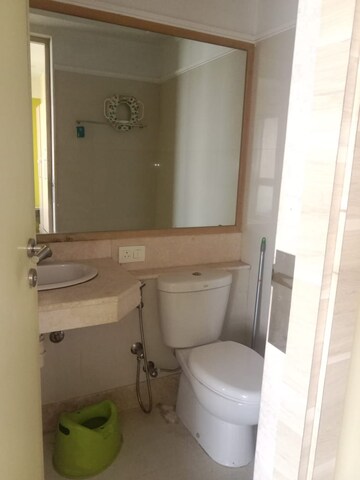 Bathroom in 3 BHK Apartment at Hiranandani Meadows, Manpada – for Sale
