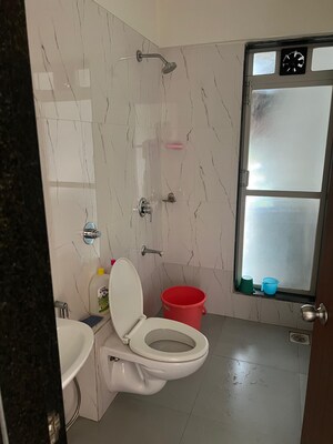 Bathroom in 1 BHK Apartment at Subha heritage, Powai – for Rent