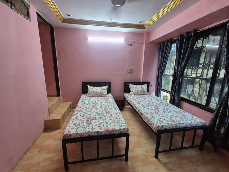 Bedroom, kopar khairane Pg For Boys & Girls In Kopar Khairane 9216344