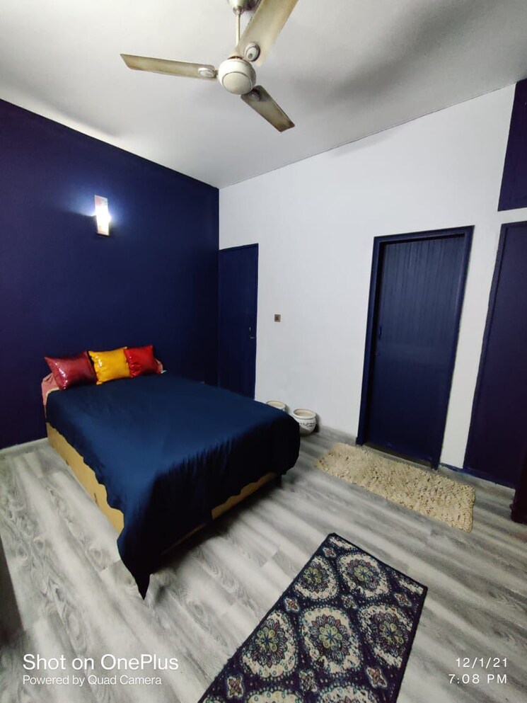 Bedroom, east of kailash 2 Bedroom 1400 Sq.Ft. Builder Floor In East Of Kailash Delhi 9216358