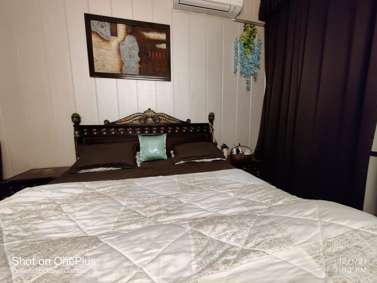 Bedroom, east of kailash 2 Bedroom 1400 Sq.Ft. Builder Floor In East Of Kailash Delhi 9216358