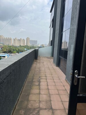 Balcony in  Office Space at Shivam IT Park, Wagle Industrial Estate – for Sale