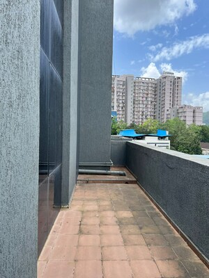 Balcony in  Office Space at Shivam IT Park, Wagle Industrial Estate – for Sale