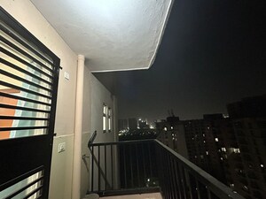 Balcony in 2 BHK Apartment at La Residentia, Tech Zone 4 Greater Noida – for Rent