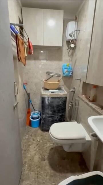 Bathroom in 1 BHK Apartment at Shreem Shree Krishna, Powai – for Sale