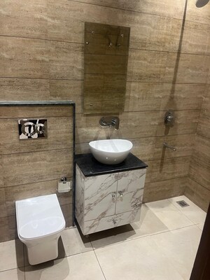 Bathroom in 3 BHK Apartment at Kishanpura – for Rent