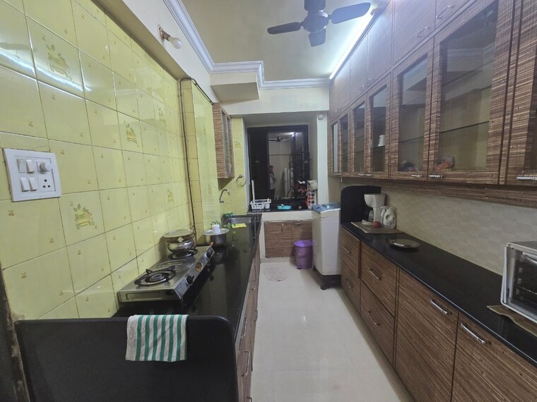 Kitchen, veena-solace 3 Bedroom 945 Sq.Ft. Apartment In Santacruz West Mumbai 9216459