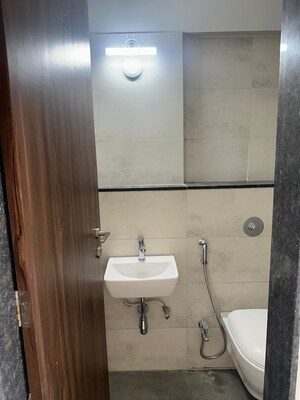 Bathroom in Studio Apartment at Bramhacorp Smart, Wadgaon Sheri – for Rent