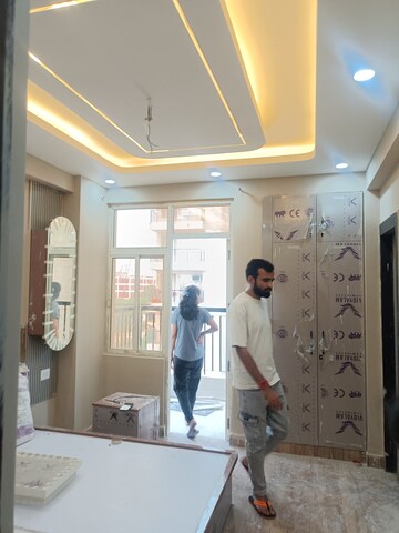 Living Room in 2 BHK Apartment at MGI Gharaunda, Raj Nagar Extension – for Rent