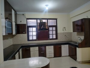 Kitchen in 3 BHK Apartment at Omega Orchid Heights, Faizabad Road – for Rent