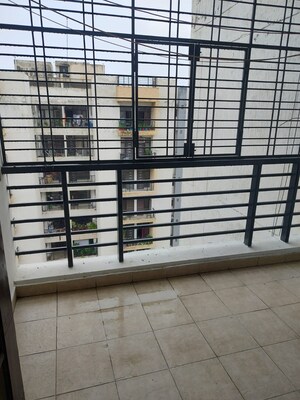 Staircase in 3 BHK Apartment at Omega Orchid Heights, Faizabad Road – for Rent