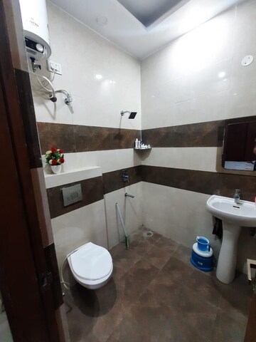 Attached Bathroom in 3 BHK Apartment at Dhakoli – for Rent
