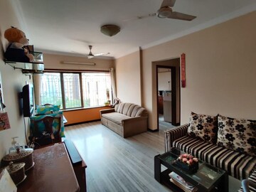 Living Room in 1 BHK Apartment at Silver Square CHS Ltd, Santacruz East – for Rent