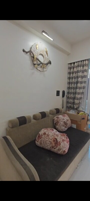 Living Room in 3 BHK Apartment at Vijay Nagari Annex, Waghbil – for Rent