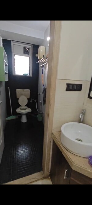 Bathroom in 3 BHK Apartment at Vijay Nagari Annex, Waghbil – for Rent