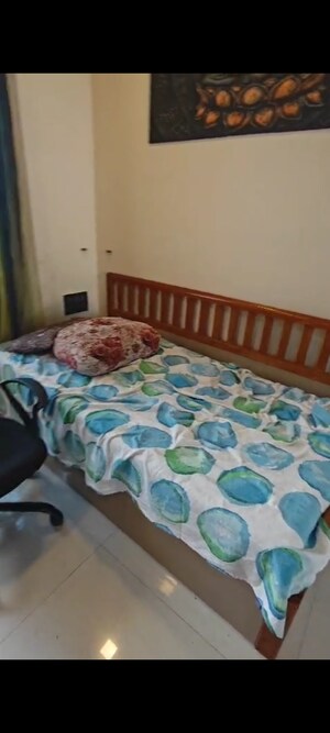 Bedroom in 3 BHK Apartment at Vijay Nagari Annex, Waghbil – for Rent