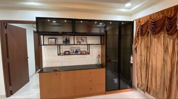 Kitchen in 3 BHK Apartment at Aparna Serene Park, Kondapur – for Rent